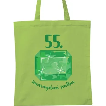 Nákupní taška Nákupní taška unisex s potiskem Smaragdová svatba