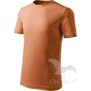 Dívčí tričko Tričko triko Malfini Classic New dětské oranžové velikost oblečení - děti: 8