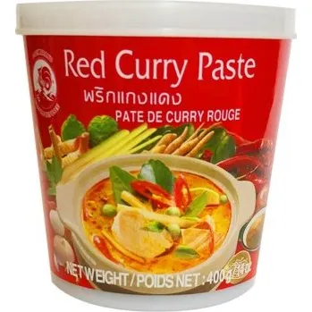 Koření THAJSKÁ ČERVENÁ KARI PASTA COCK BRAND 400 G