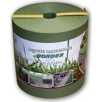 Zahradní obrubník Bradas Plastový obrubník zahradní flexibilní 15 cm x 6 m