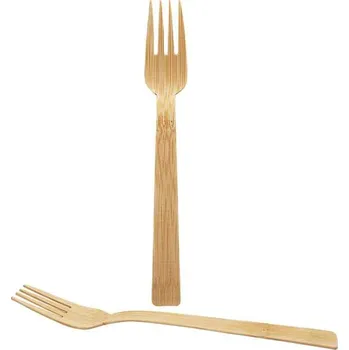 Jednorázové nádobí Vidlička bambusová 17cm/ 50ks