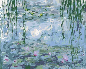 Zuty Malování podle čísel Lekníny Claude Monet 50 x 40 cm bez rámu