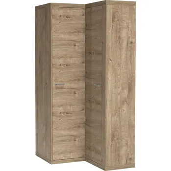 Šatní skříň Rohová šatní skříň Natural N-14