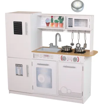 Dětská kuchyňka ECOTOYS PLK553 bílá