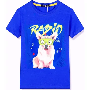 Chlapecké triko - KUGO ET3153, tyrkysová Barva: Tyrkysová, Velikost: 110