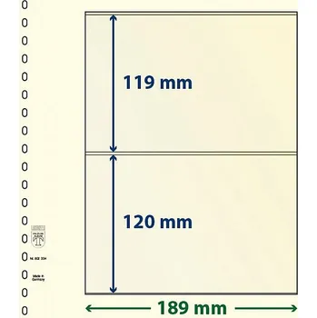 Poštovní známka Listy do alba 802204P - 10 ks