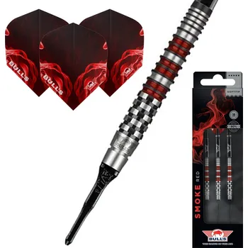 Šipka Bulls Benelux Šipky Soft Smoke Red A 90% 18g