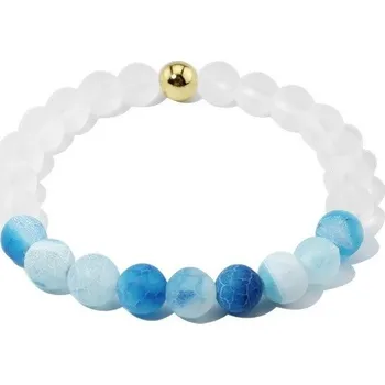 Náramek Náramek z kamenů Elegant Modrý Světlemodrá