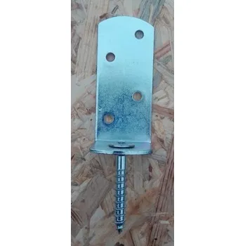 Tesařské kování Úhelník 70 x 30mm s vrutem 40 mm do dřeva