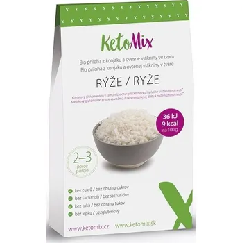 Keto dieta KetoMix Konjaková rýže bez sacharidů 385 g