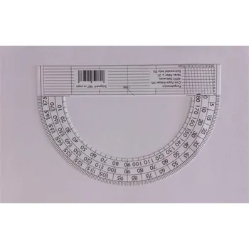 Úhloměr Úhloměr, papírový, 180°