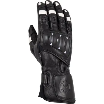 Moto rukavice Pánské motocyklové rukavice Knox OULTON černo-bílé Velikost: 3XL
