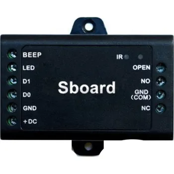 Řídící jednotka S board MINI - autonomní řídící jednotka MF 13,56MHz, pro až 1000 uživatelů