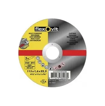 Řezný kotouč Kotouč Flexovit, univerzální, 180 x 22,23 x 1,6 mm, profi 501348
