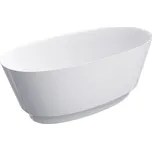 Aplomo Neo M+ 158x72 volně stojící vana z kompozitu, bílý lesk