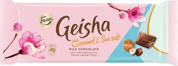Čokoláda Fazer Geisha karamel a mořská sůl 30 % 100 g