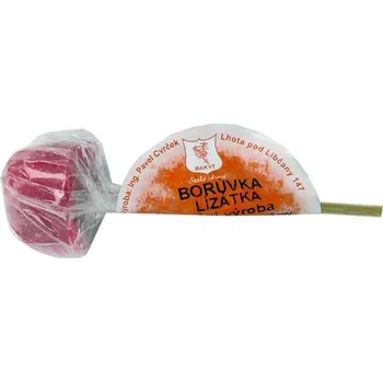 Bonbon Ing. Pavel Cvrček Lízátko borůvka 10 g 