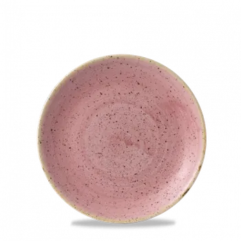 Talíř Churchill 1795 CHURCHILL, Stonecast Petal Pink 16,5 cm Talíř mělký, ručně zdobený