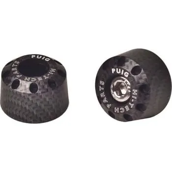 Chránič řídítek pro čtyřkolku Závažíčka řidítek PUIG SHORT 8804C karbonový vzhled