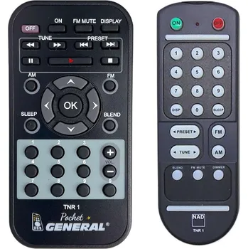 Dálkový ovladač General NAD TNR1 - dálkový ovladač duplikát