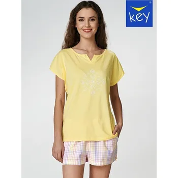 Dámské pyžamo Pyžamo Key krátké LNS 420 Velikost: XL, Vzor: 420