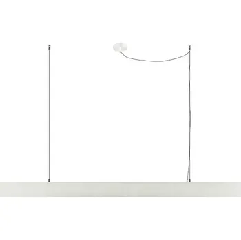 LED Závěsné svítidlo Azzardo LINNEA 112 PENDANT CCT White AZ4570 48W 2700lm 3000K/4000K/5500K IP20 113cm bílé, krokově stmívatelné