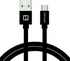 Datový kabel Swissten Textile USB-C 0,2 m černý