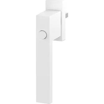 Okenní klika ROTO Okenní klika DUBLIN s knoflíkem Délka čtyřhranu: 30 mm, Barva/Povrchová úprava: Bílá RAL 9016/matný povrch