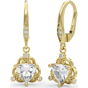 Náušnice Couple, Velkolepé náušnice Antoinette II, žluté zlato se zirkony, 6630389-0-0-1