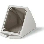 Scame 570.0116 Prázdný nástěnný box šikmý pro zásuvky 16A IP44/IP67