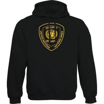 Pánská mikina Mikina s kapucí UNGCI - černá