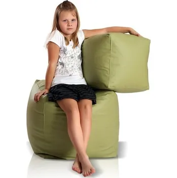 Sedací pytel Sedací vak taburetka velká olivová TiaHome