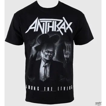 Pánská móda Tričko metal pánské Anthrax - - ROCK OFF - ANTHTEE03MB - M
