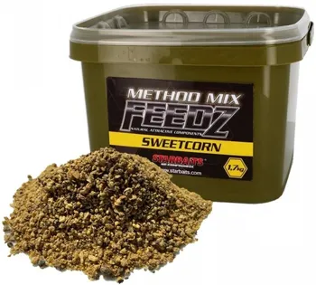 Návnadová surovina Starbaits Method Mix Feedz 1,7 kg sladká kukuřice