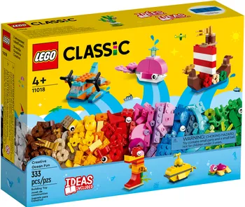 Stavebnice LEGO LEGO Classic 11018 Kreativní zábava v oceánu
