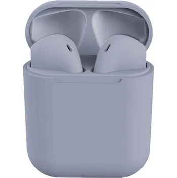 Sluchátka Bezdrátová bluetooth sluchátka i12 TWS Barva: Šedá