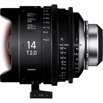 SIGMA CINE 14mm T2 FF F/AP2 METRIC iTechnology pro Arri PL