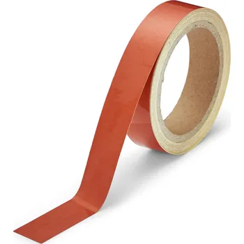 Výstražná páska Reflexní pás oranžový Reflexní pás 25 mm x 10 m
