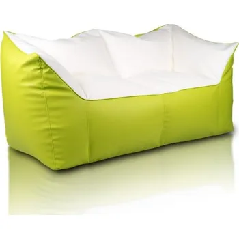 Sedací pytel Sedací vak sofa xxl ekokůže TiaHome Limetková