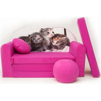 Pohovka Dětská pohovka KOŤÁTKA