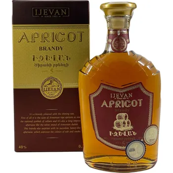 Brandy Ijevan Apricot Brandy 5 y.o. 40 % 0,5 l box