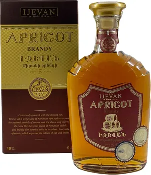Brandy Ijevan Apricot Brandy 5 y.o. 40 % 0,5 l box