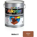 RUST-OLEUM ALKYTON kladívková barva měděná 5l