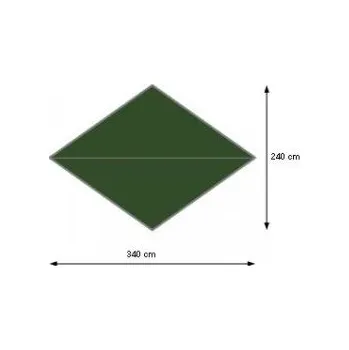 Stan Jurek Tane XS Zelená plachta + DÁREK DLE VÝBĚRU!