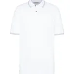 Bugatti pánské triko s límečkem 8150/15105/010 Bílá XXL