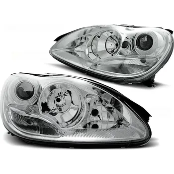 Přední světlomet Tuning Tec Přední světla MERCEDES W220 S-KLASA 09.98-05.05 CHROMOVÉ