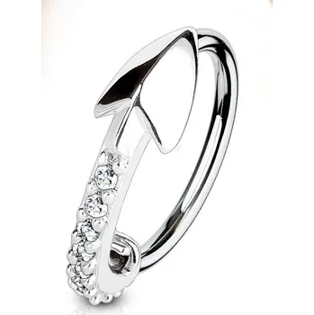 Piercing Šperky4U Piercing do nosu/ucha šipka N0078-ST