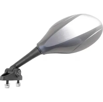 Zrcátko pro motocykl Zpětné zrcátko SMATNORD UNI EXCLUSIVE 3255301A levý stříbrná