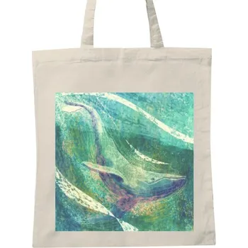 Nákupní taška unisex s potiskem Plejtvák