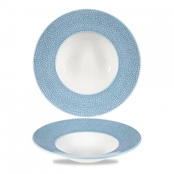 Talíř Churchill 1795 CHURCHILL Isla - Ocean Blue 24 cm Talíř hluboký s širokým okrajem